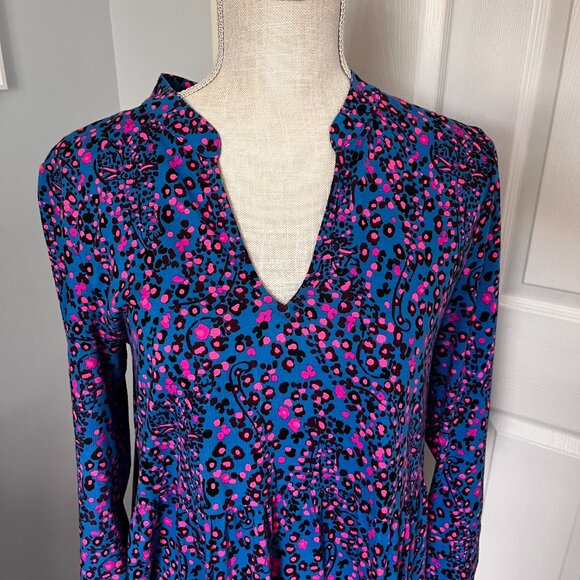 Lilly Pulitzer® Alaina Print Long Sleeve Dress - Picture 10 of 10